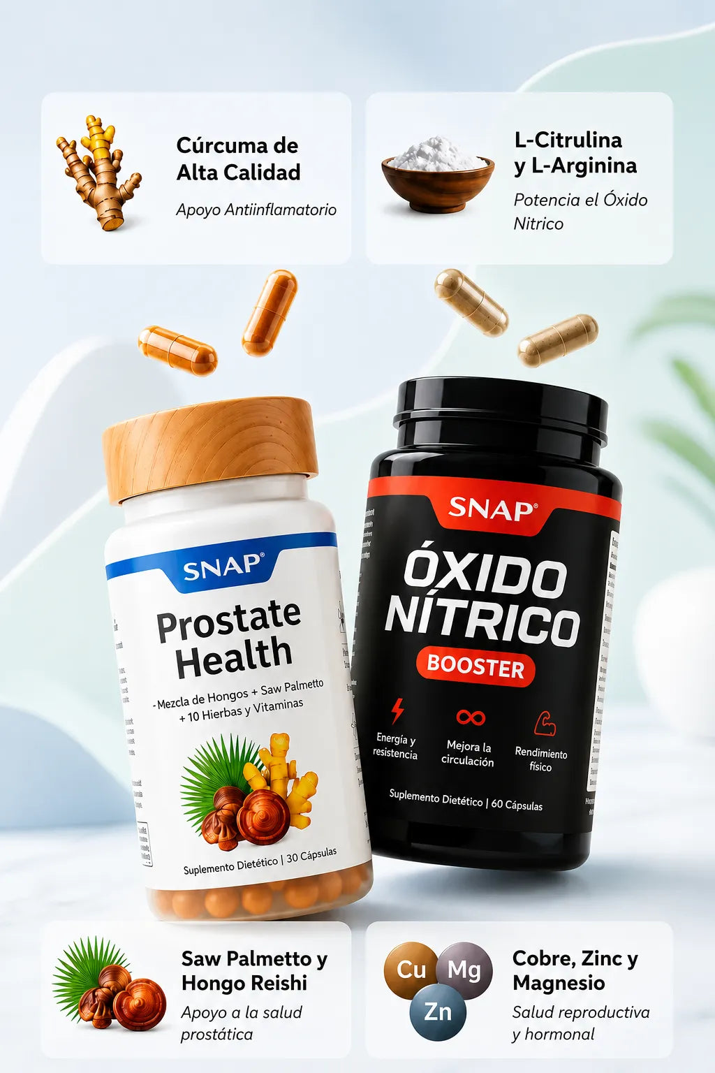 Pack 2x1 Prostate Max™ | Fórmula Doble para la Salud Prostática y la Energía