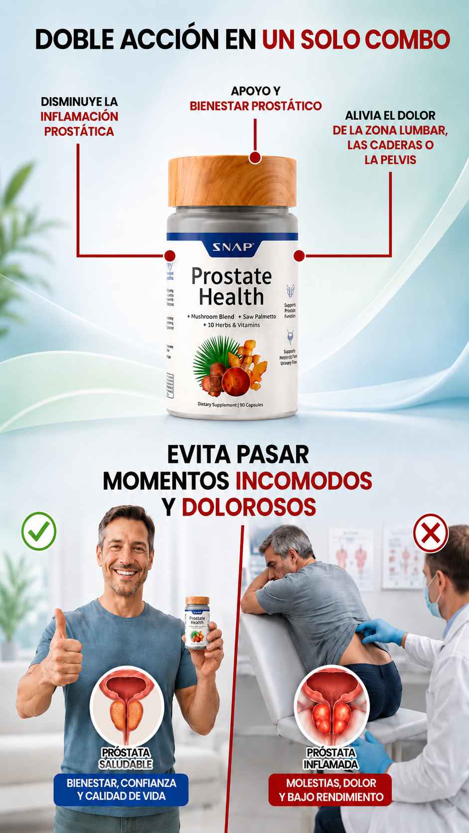Pack 2x1 Prostate Max™ | Fórmula Doble para la Salud Prostática y la Energía