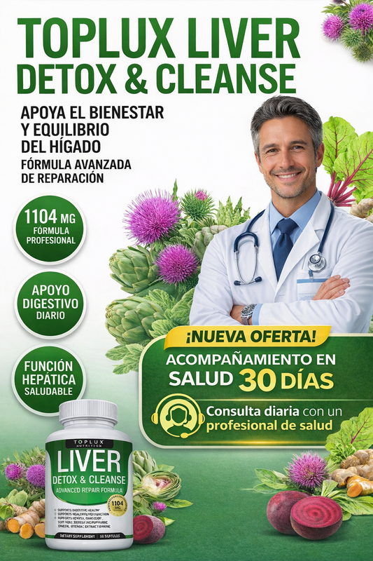 PACK 2 DETOX LIVER CLEANSE + ACOMPAÑAMIENTO EN SALUD 30 DIAS
