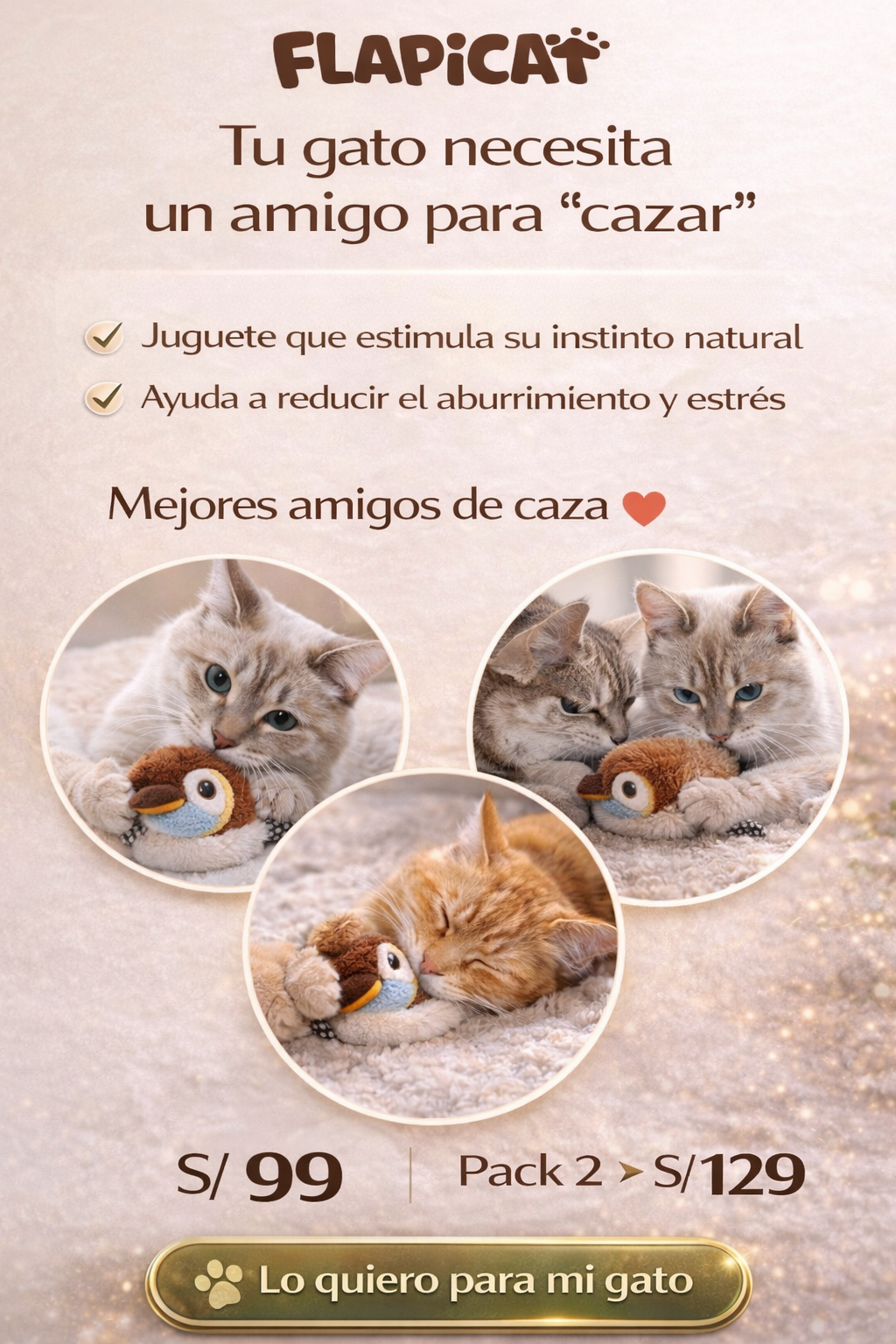 Flapicat™ – El juguete que tu gato no podrá ignorar