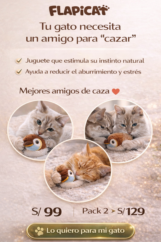 Flapicat™ – El juguete que tu gato no podrá ignorar