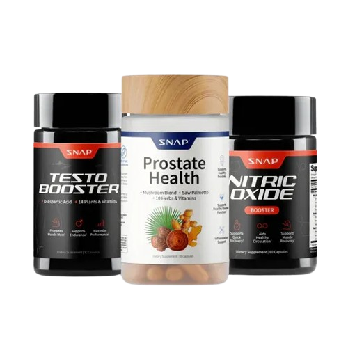 PACK TRÍO MASCULINO: Recupera tu Vitalidad, Fuerza y Bienestar Masculino.