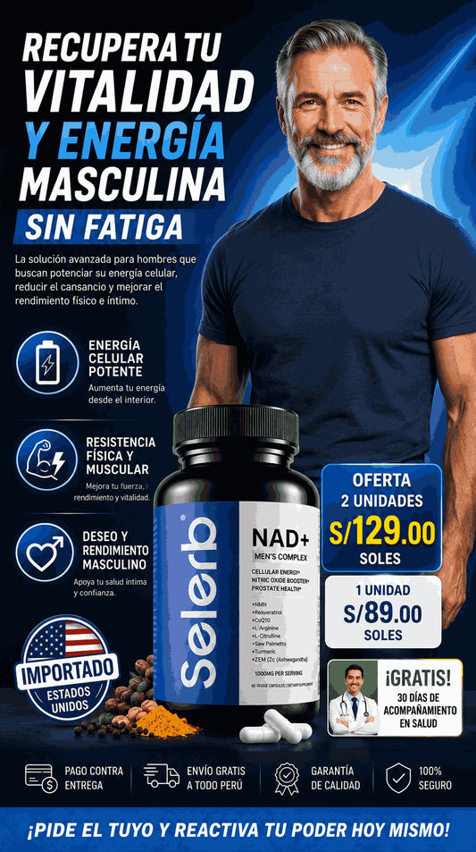 NAD+ Selerb® - Suplemento Natural